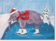 SC-PL54 Ice Skating Elephant