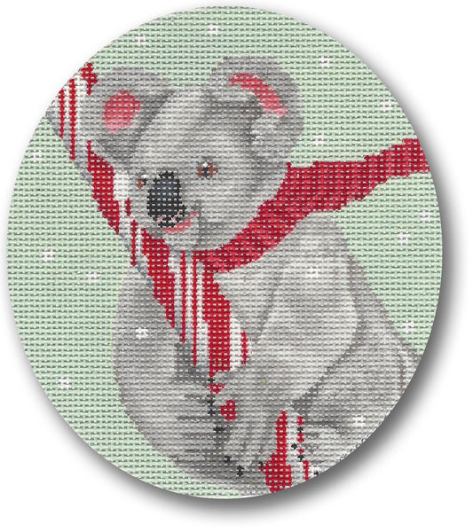 SC-XO31 Koala with Candy Cane