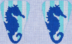 TS171 Seahorse Stencil Scissor Case