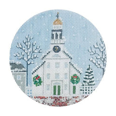 TSG25-E White Church and Steeple