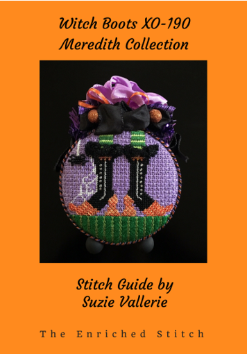 XO-174L Witch Boots Stitch Guide