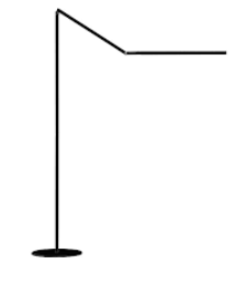 Z Bar Koncept Floor Lamp - Silver