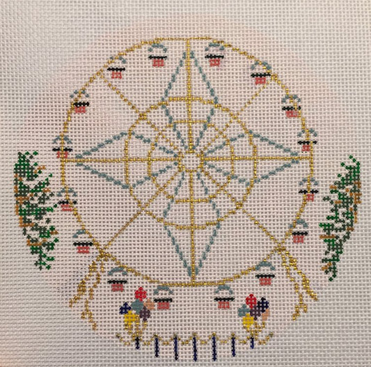 18D Vintage Circus - Ferris Wheel