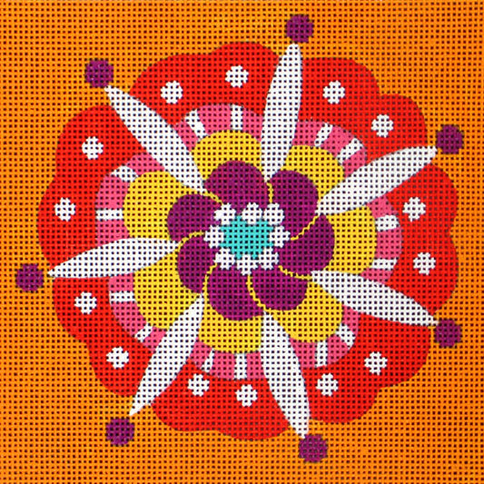 25024 Pink Pinwheel Single