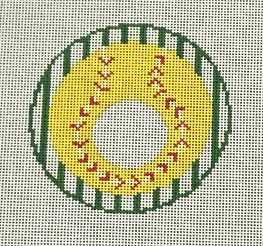 RD288 Softball Monogram Round
