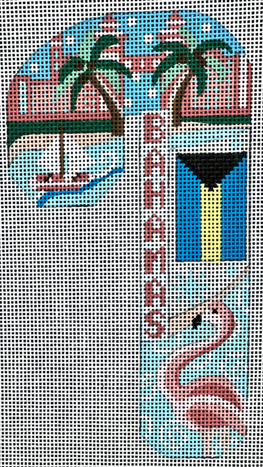 CH-1013 Bahamas Travel Candy Cane