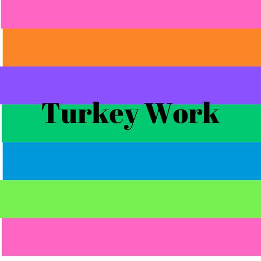 Turkey Work Recorded Class