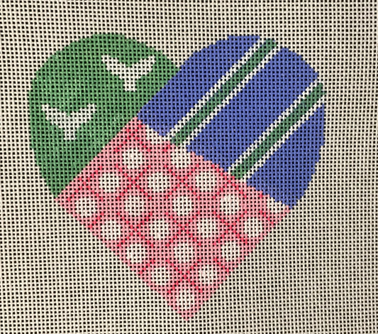 H-017 Vineyard Vines Heart