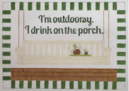 RD155 I'm Outdoorsy - I Drink on the Porch