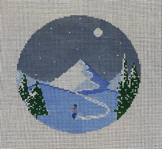 TA1011 Skier Round