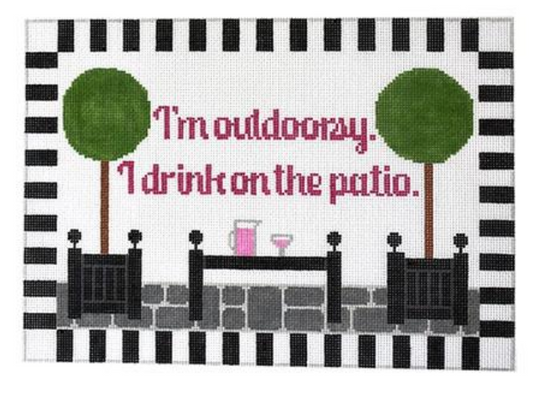 RD154 I'm Outdoorsy - I Drink on the Patio