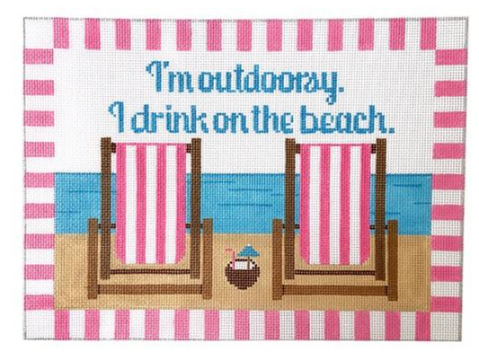 RD220 I'm Outdoorsy - I Drink at the Beach
