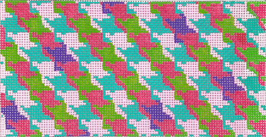 INSPCL-11 Multi Pastel Houndstooth Clutch Insert