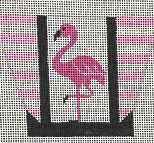 T-25 Flamingo with Stripes Tote Bag