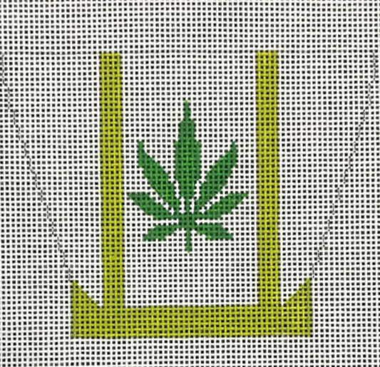 T-37 Pot Leaf Tote Bag