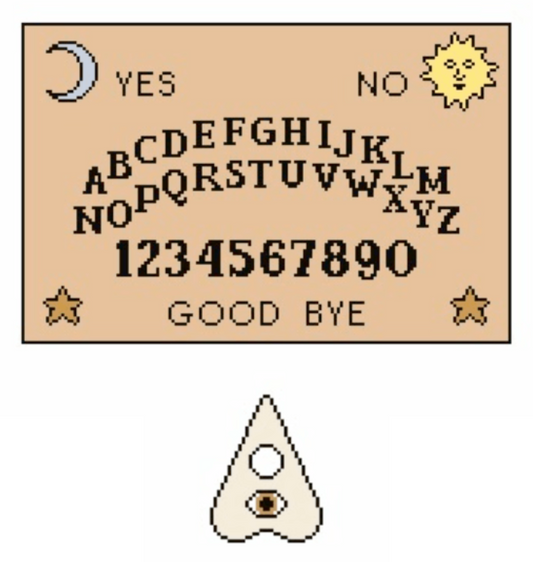 TSS-050 Spirit Board and Planchette