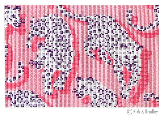 NTG KB135 Leopard Clutch - Pink