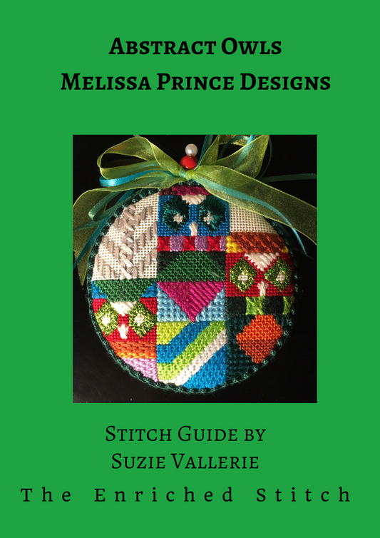 Abstract Owls H246 Stitch Guide
