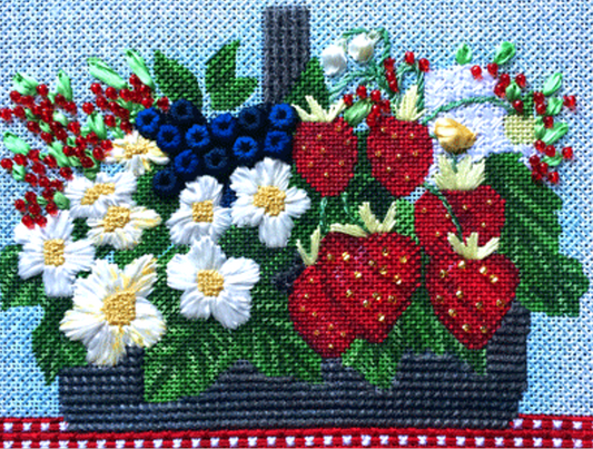 Petite Berry Basket Stitch Guide