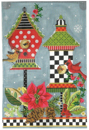 KBH09 Winter Birdhouse