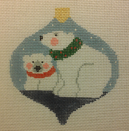CO256 Polar Bears Bauble