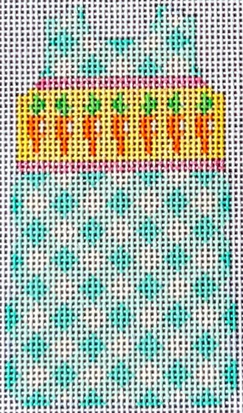 TS142 Carrots and Gingham Mini Shift