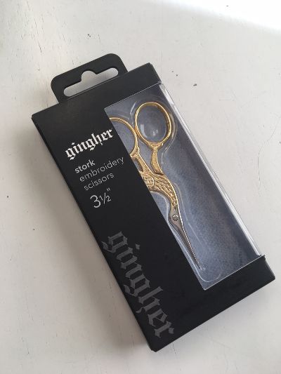 Gingher Stork Embroidery Scissors