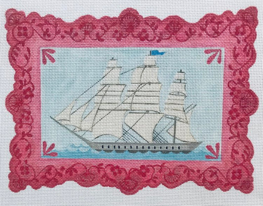 TSG10 Nantucket Whaler in Pink Luster